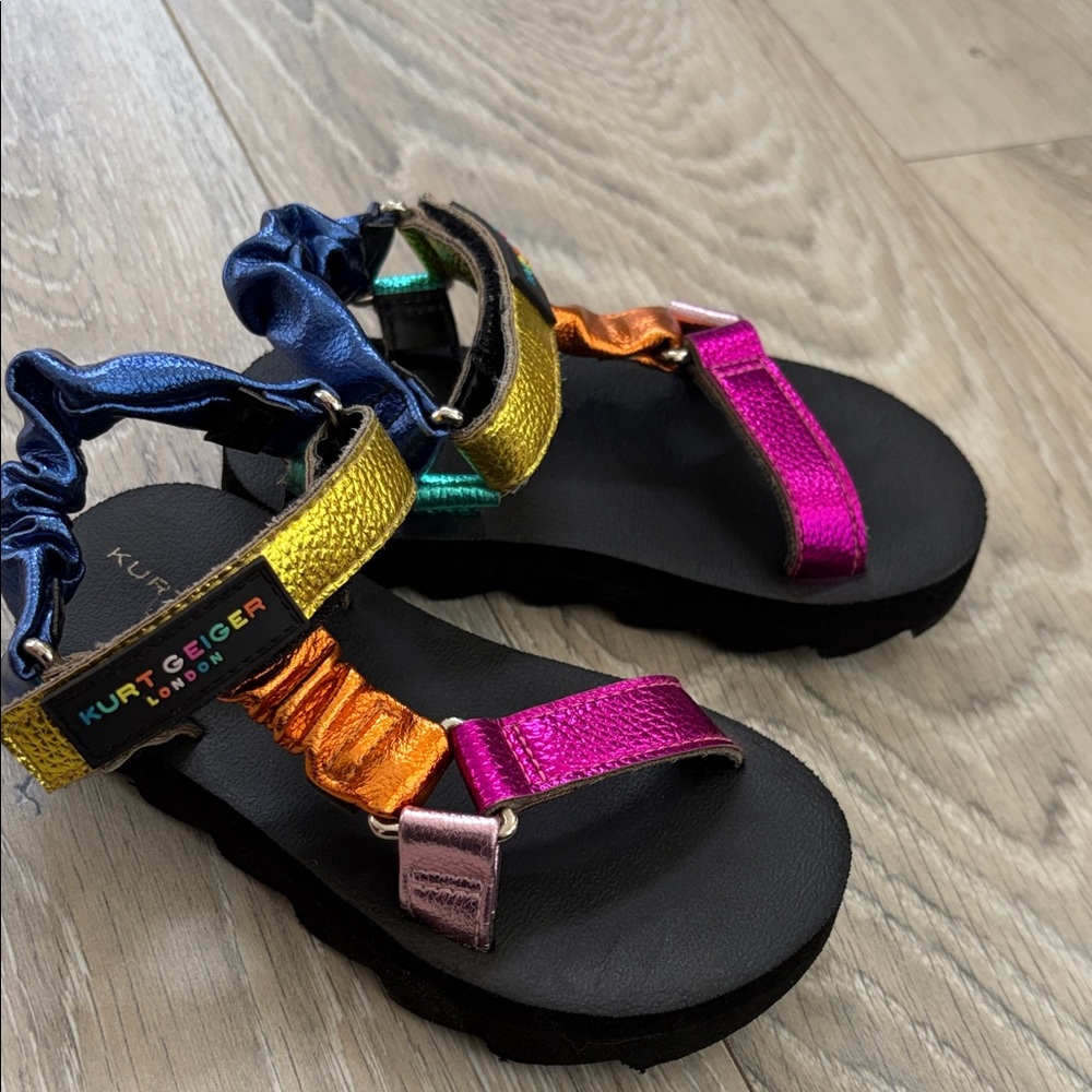 Kurt Geiger Kids' Colorful Strap Sandals